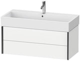 Duravit Waschtischunterbau XVIU 984 mm mit Tip-On-Technik für Vero Air, weiß matt