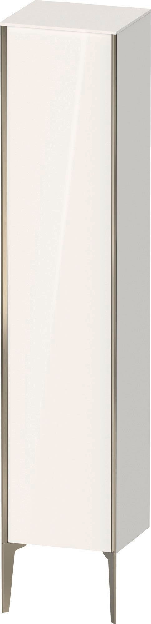 DURAVIT Hochschrank XViu 400x360x1770mm, 1 Tür links, Tip-on, weiß matt, Push-Open