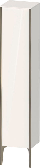 DURAVIT Hochschrank XViu 400x360x1770mm, 1 Tür links, Tip-on, weiß matt, Push-Open