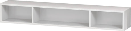 DURAVIT L-Cube Regalelement 800 mm, 3 Fächer, Amerikanischer Nussbaum, wandhängend
