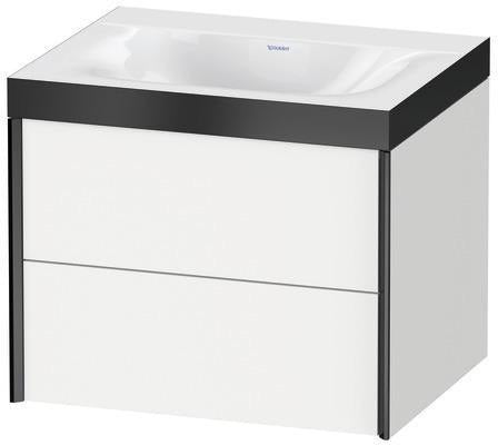Duravit Möbelwaschtischset XVIU 600x480mm Cha ma / ta s-matt Ra 83 o HL
