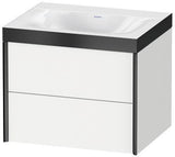 Duravit Möbelwaschtischset XVIU 600x480mm Cha ma / ta s-matt Ra 83 o HL