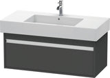 DURAVIT Ketho Waschtischunterbau 1000 mm wandhängend basalt matt mit 1 Auszug