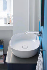 Duravit Luv Waschtischunterbau bodenstehend 638 mm Taupe Seidenmatt mit Auszug