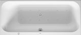 DURAVIT Whirlwanne Happy D.2 1700x700 mm Einbau mit Combi L, Rückenschräge links, weiß