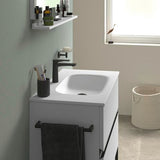 DURAVIT Sivida Waschtischunterbau 810 mm, bodenstehend, 2 Schubkästen, Chrom/Graphit Matt