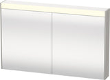 DURAVIT Brioso Spiegelschrank Betongrau 1020 mm mit LED-Beleuchtung und Steckdose