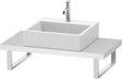 Duravit DuraStyle Konsole variabel 480 mm weiß matt – wandhängend mit Ausschnitt