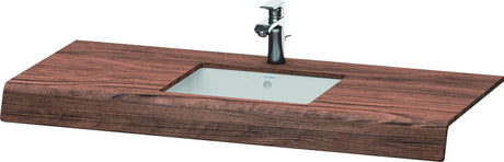 DURAVIT DuraStyle Konsole 800 mm betongrau matt – Wandhängend mit 1 Ausschnitt