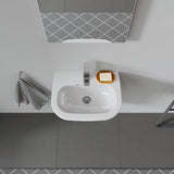 Duravit D-Code Halbsäule aus Sanitärkeramik, weiß, 215 x 213 x 280 mm, für 070545