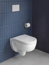 DURAVIT D-Code 2.0 WC-Sitz mit Absenkautomatik, nicht abnehmbar, vormontierte Scharniere, Weiß