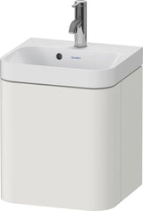 DURAVIT Happy D.2 Waschtischset 400 mm mit Unterschrank, 1 Tür, weiß seidenmatt, wandhängend