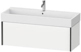 Duravit Waschtischunterbau XVIU 1184 mm weiß matt – wandhängend mit Tip-On-Technik für Vero Air