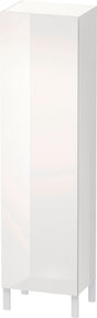Duravit L-Cube Hochschrank 500 mm weiß hochglanz, 1 Tür links, wandhängend