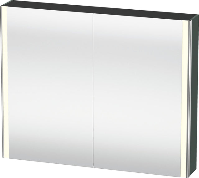 Duravit XSquare Spiegelschrank XS7113 Dolomite Grau 1000 mm mit LED-Beleuchtung und Steckdose