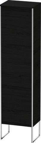 DURAVIT XSquare Hochschrank Eiche Schwarz, bodenstehend, 2016 mm, Soft-Close, Tip-On