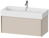 Duravit Waschtischunterbau XVIU 984 mm weiß matt mit Tip-On-Technik für Vero Air