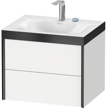 Duravit Möbelwaschtischset XVIU 600x480mm Cha ma / ta s-matt Ra 83 o HL