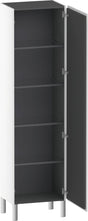 Duravit L-Cube Hochschrank 500 mm weiß matt, 1 Tür rechts, wandhängend