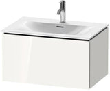 Duravit L-Cube Waschtischunterbau 720 mm taupe supermatt mit Tip-On-Technik