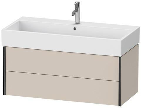 Duravit Waschtischunterbau XVIU 984 mm mit Tip-On-Technik für Vero Air, weiß matt