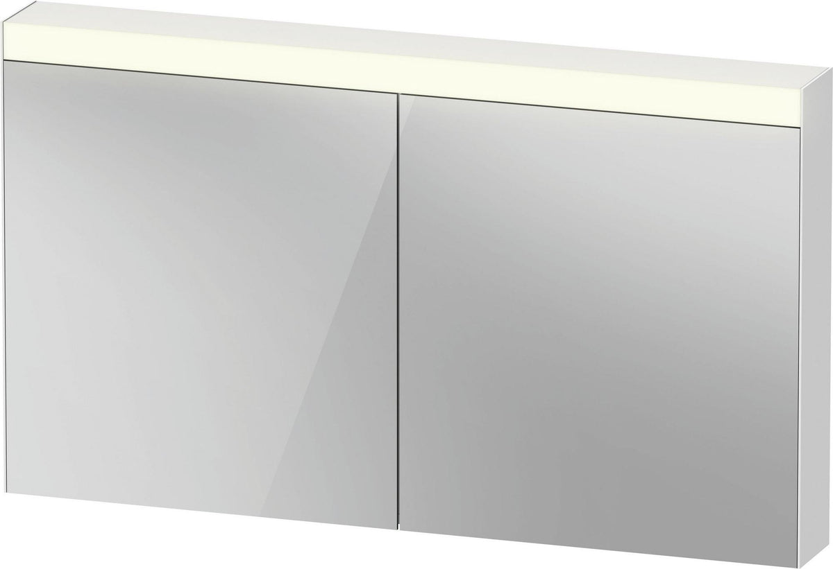 DURAVIT Spiegelschrank BETTER mit LED-Beleuchtung, 760 mm, Anschlag links, Front- und Innenspiegel