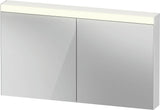 DURAVIT Spiegelschrank BETTER mit LED-Beleuchtung, 760 mm, Anschlag links, Front- und Innenspiegel