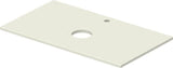 DURAVIT Sivida Konsole 880x500 mm, 1 Ausschnitt, Weiß, Duro Cast Smooth