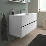 DURAVIT Sivida Waschtischunterbau 1210 mm Eiche mit 2 Schubkästen und Soft-Close