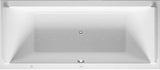 DURAVIT Starck Whirlwanne Rechteck 1800x800 mm Weiß mit Combi-System L, 18 Düsen und Unterwasserbeleuchtung