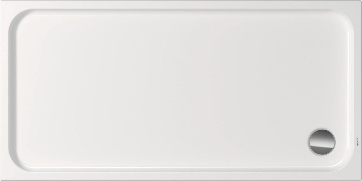 DURAVIT D-Code Duschwanne 1300x800x85 mm Weiß Sanitäracryl rechteckig