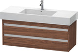 DURAVIT Ketho Waschtischunterbau 1200 mm wandhängend basalt matt 2 Schubkästen