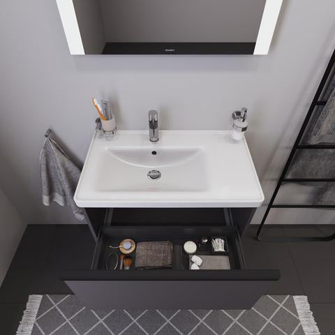 DURAVIT Licht & Spiegel Wandspiegel 1300x700mm mit LED-Beleuchtung und Sensorschalter – Weiß