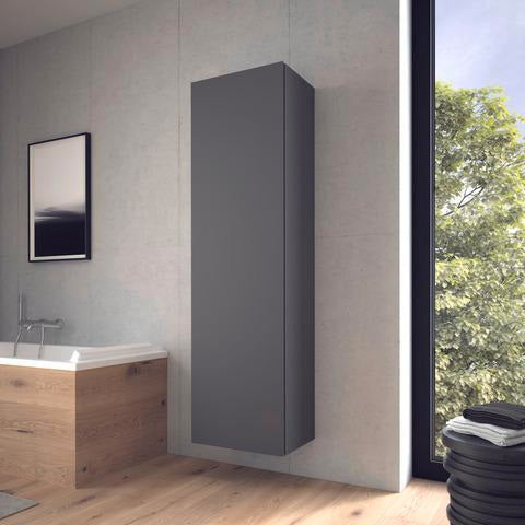 Duravit Hochschrank L-Cube 363x500x1760mm 1 Tür rechts graphit matt