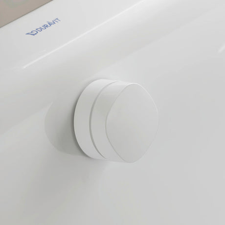 DURAVIT Ab- und Überlaufgarnitur Universal mit Zulauf, weiß, inkl. Wanneneinlauf