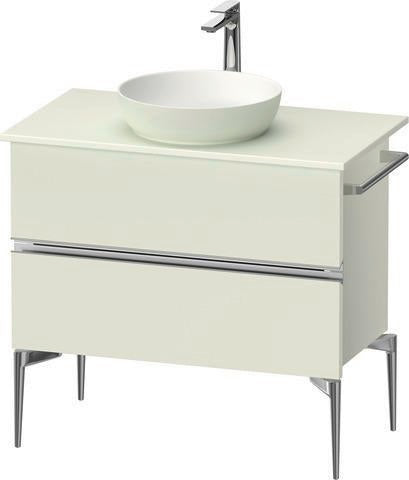 DURAVIT Sivida Waschtischunterbau 845 mm Eiche mit 2 Schubkästen und Soft-Close