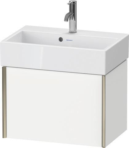 Duravit Waschtischunterbau XVIU 584 mm wandhängend in Seidenmatt für Vero Air – Badmöbel mit Stauraum