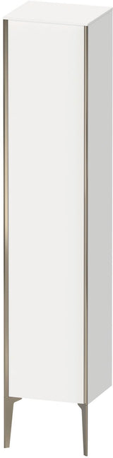 DURAVIT Hochschrank XViu 400x360x1770mm, 1 Tür links, Tip-on, weiß matt, Push-Open