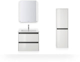 Duravit ME by Starck Möbelwaschtisch 630 mm, weiss seidenmatt, mit Überlauf, 1 Hahnloch