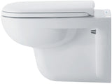 DURAVIT D-Code WC-Sitz mit SoftClose Absenkautomatik, weiß, Kunststoff