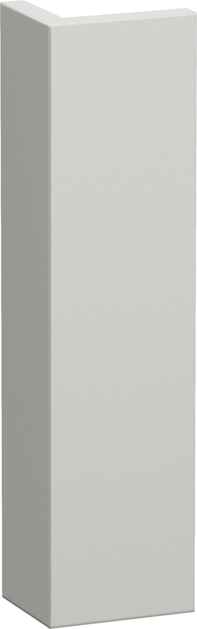 Duravit Korpusblende DuraStyle 512 mm variabel betongrau matt – Flexible Blende für Badmöbel
