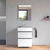 DURAVIT Licht & Spiegel Wandspiegel 400x700mm beleuchtet IP44 mit Befestigungsmaterial