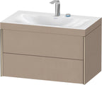 Spanplatte / sonstige / m.Viu,2Schk.,503x800x480mm 2Hl,champagner matt/leinen,Rahmen