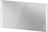 Duravit XViu Spiegel mit Beleuchtung 1020x800 mm schwarz matt – Touchless, IP44, Spiegelheizung
