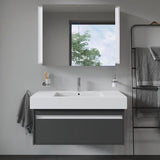 DURAVIT Ketho Waschtischunterbau 1000 mm wandhängend basalt matt mit 1 Auszug