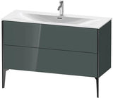 Duravit Waschtischunterbau XVIU 1210x831x480mm 2 Auszüge Ahorn mitte Schürze s-matt