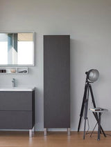 Duravit L-Cube Hochschrank 500 mm mediterrane Eiche, 1 Tür rechts, wandhängend
