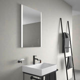 DURAVIT Metallkonsole DuraSquare für Waschtisch 235350, höhenverstellbar, mit Handtuchhalter, Chrom