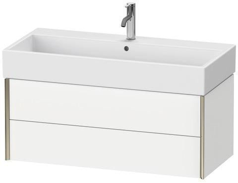 Duravit Waschtischunterbau XVIU 984 mm mit Tip-On-Technik für Vero Air, weiß matt