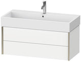 Duravit Waschtischunterbau XVIU 984 mm mit Tip-On-Technik für Vero Air, weiß matt